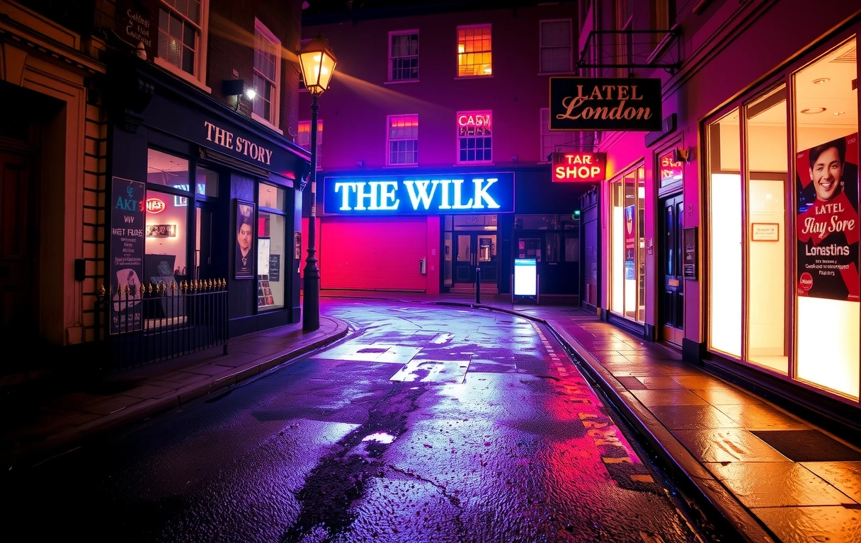 Soho Night Scene